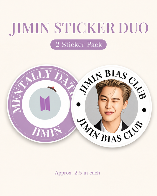 BTS Bias Sticker Duo