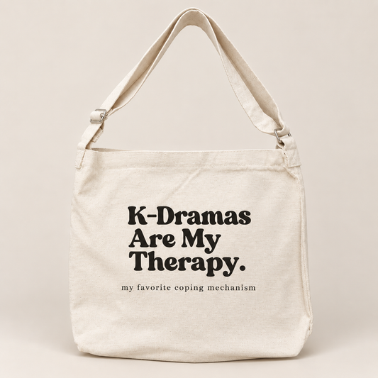 K-Dramas Are My Therapy Crossbody Messenger Bag