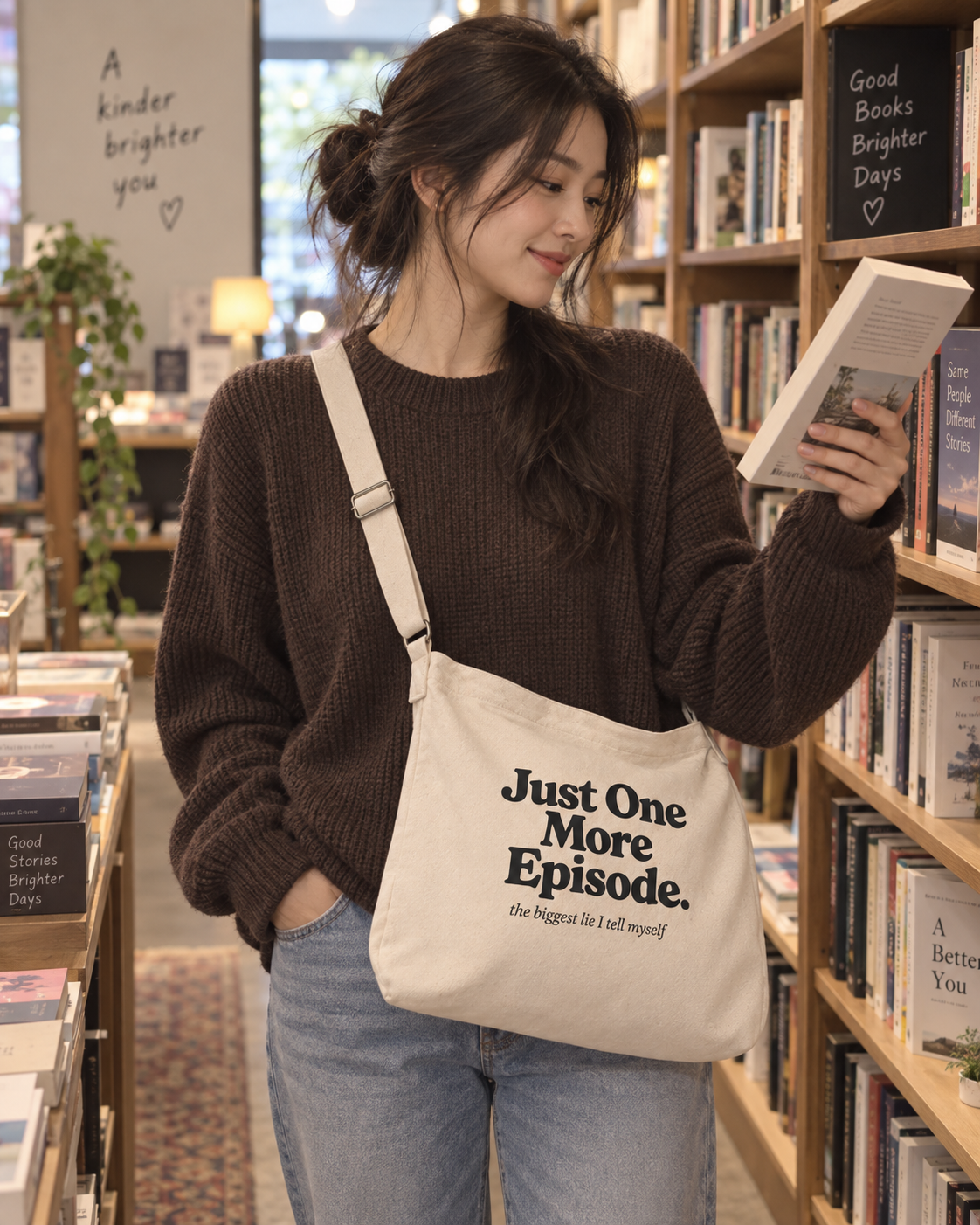 Just One More Episode K-Drama Crossbody Bag