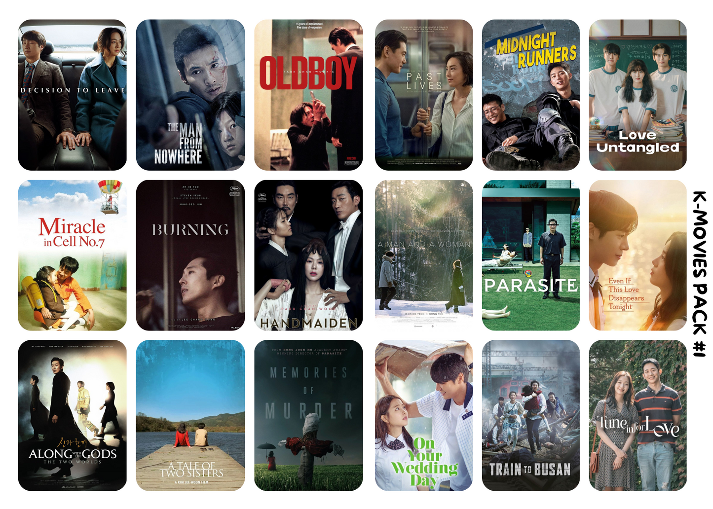 K-Drama Title Stickers