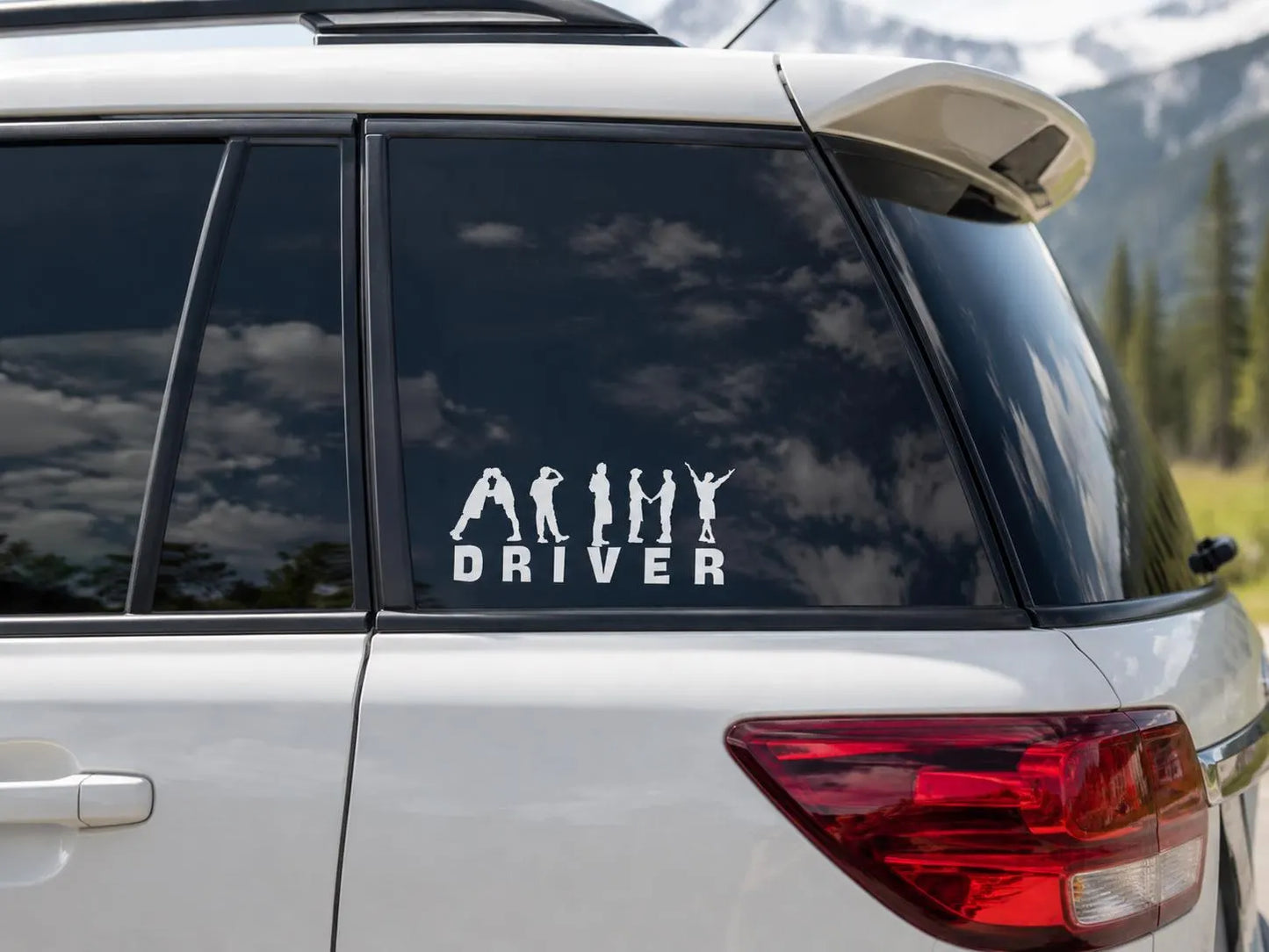 BTS Car Decal "Army Driver"