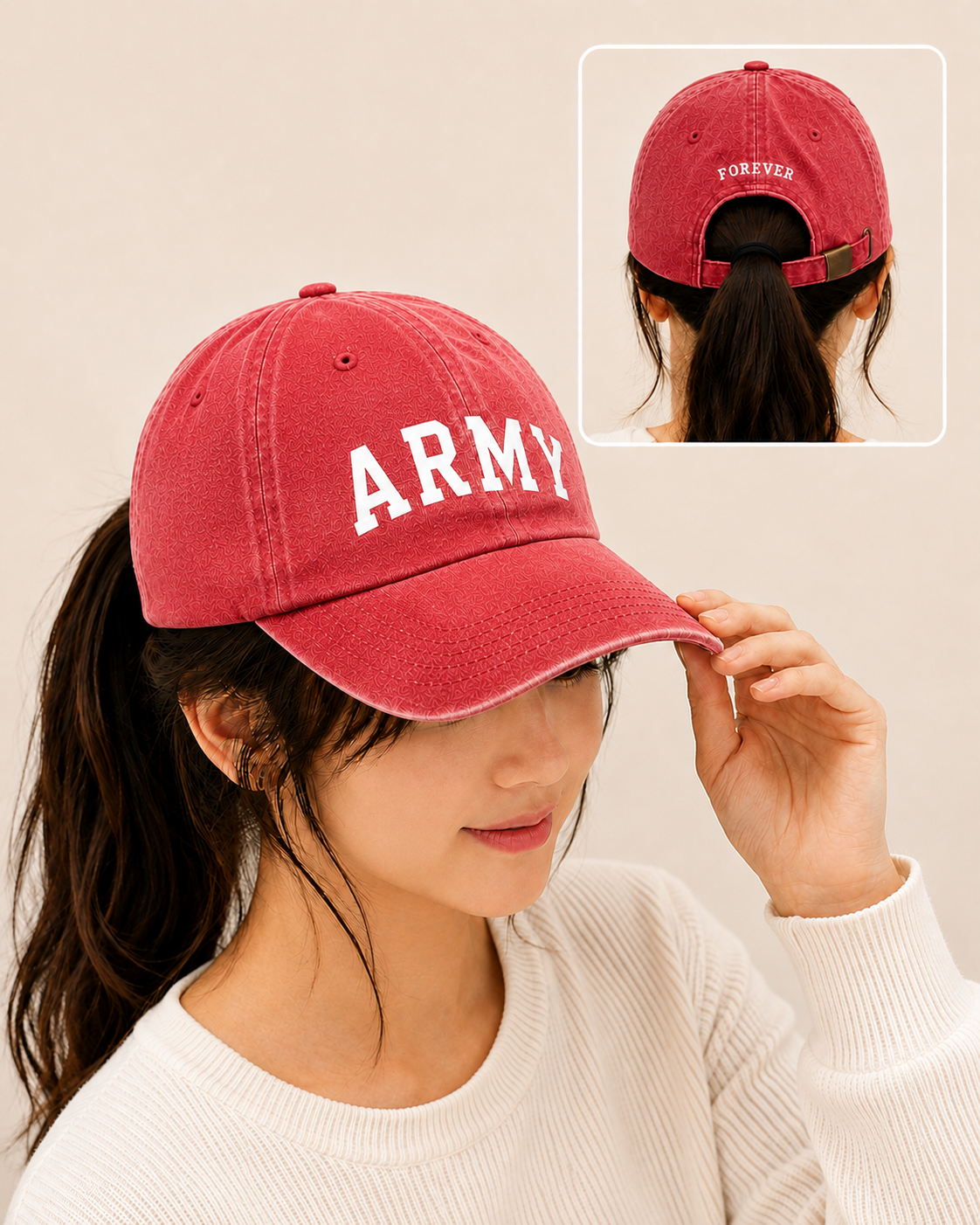 ARMY Forever Baseball Cap | BTS-Inspired Hat