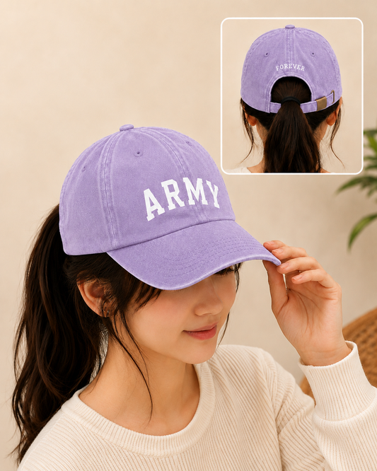 ARMY Forever Baseball Cap | BTS-Inspired Hat