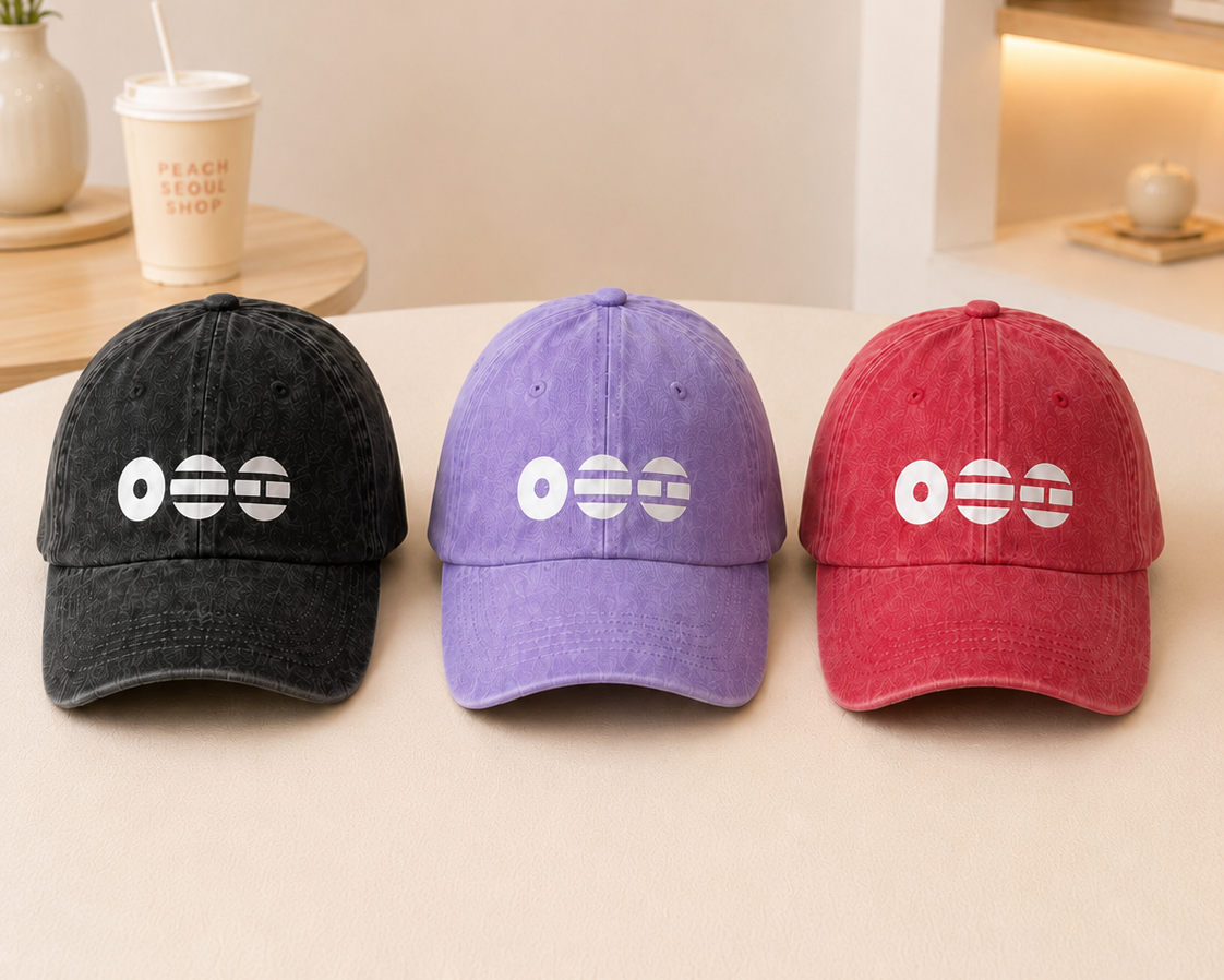 Taekook Bias Club Vintage Washed Baseball Cap