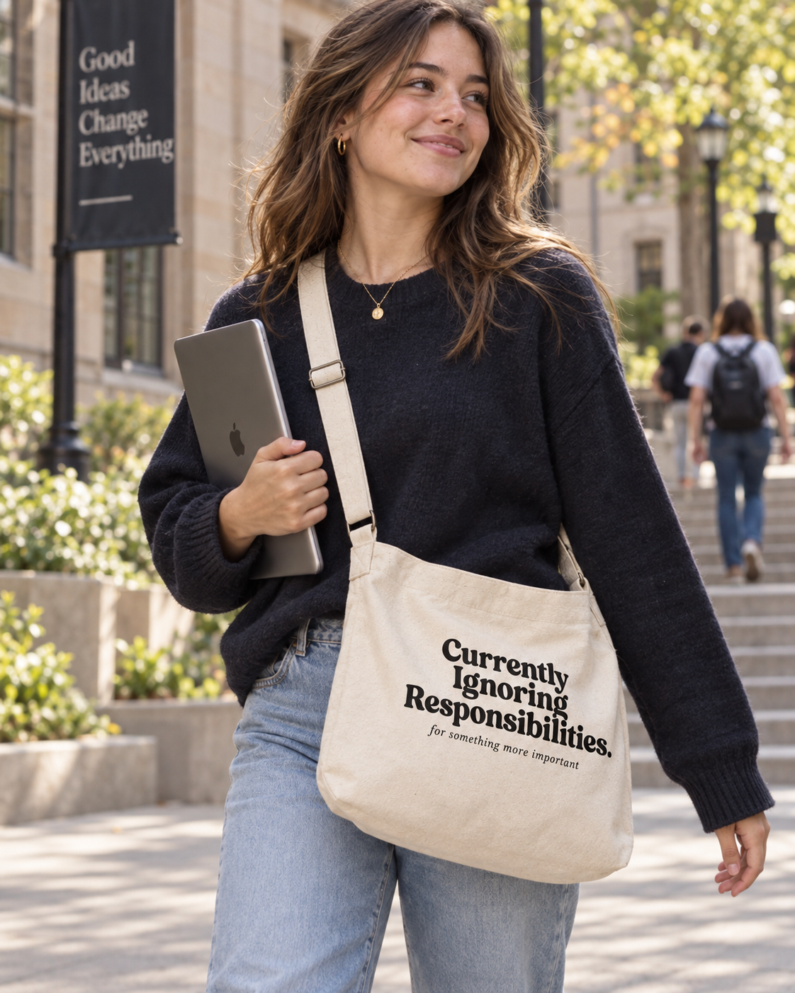 Currently Ignoring Responsibilities K-Drama Crossbody Bag