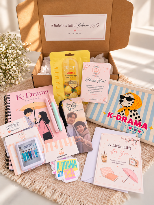 K-Drama Love Gift Box | Journal & K-Drama Gift Set
