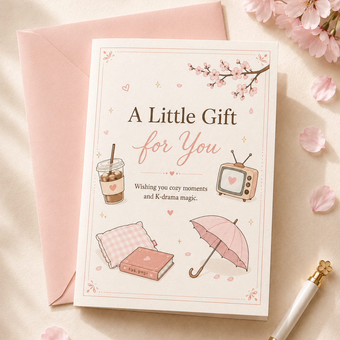 K-Drama Love Gift Box | Journal & K-Drama Gift Set