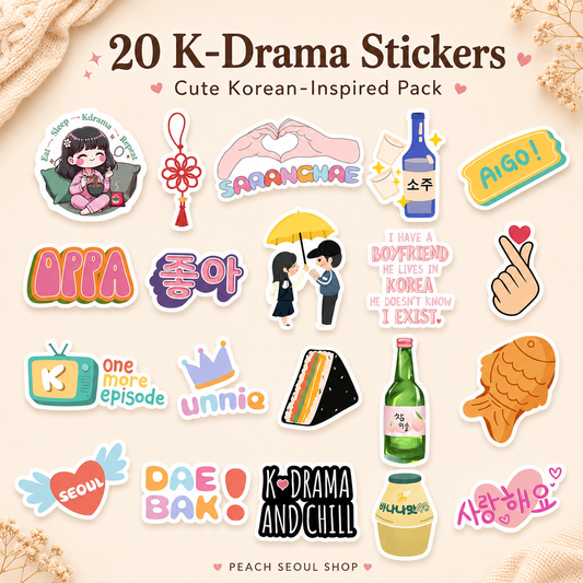K-Drama Sticker Pack #1