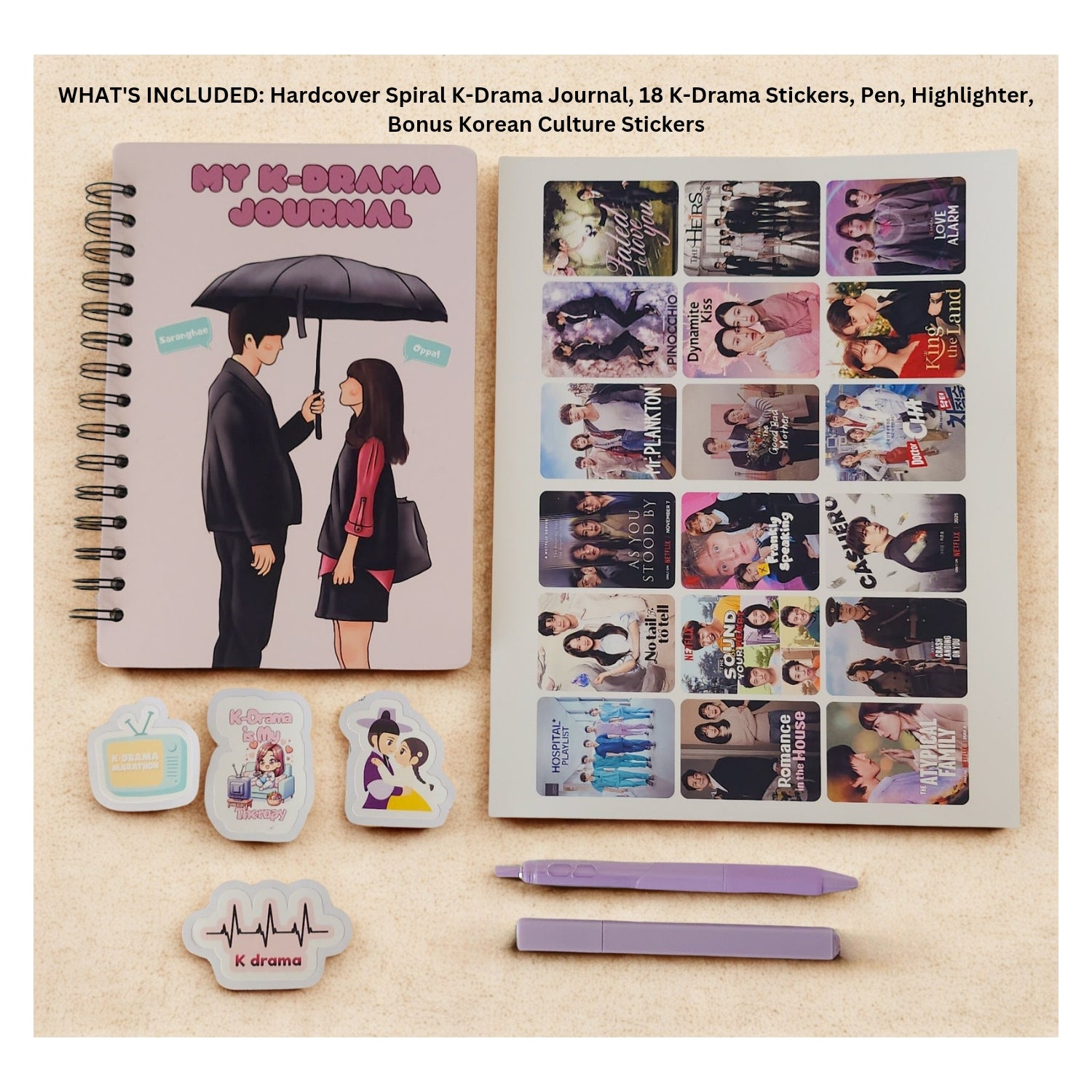 K-Drama Journal Bundle