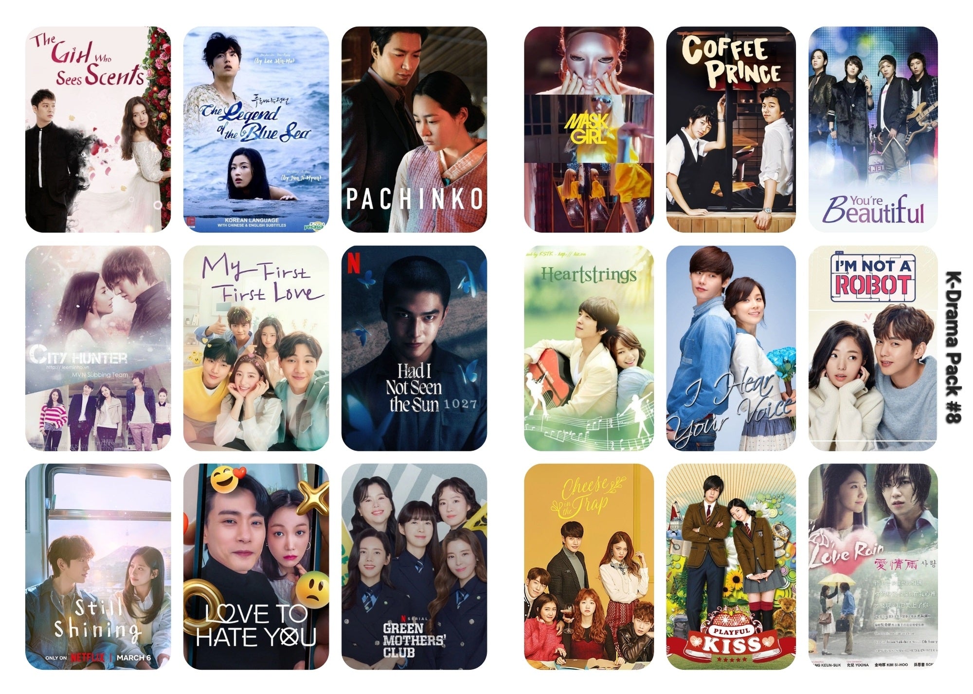 K-Drama Title Stickers