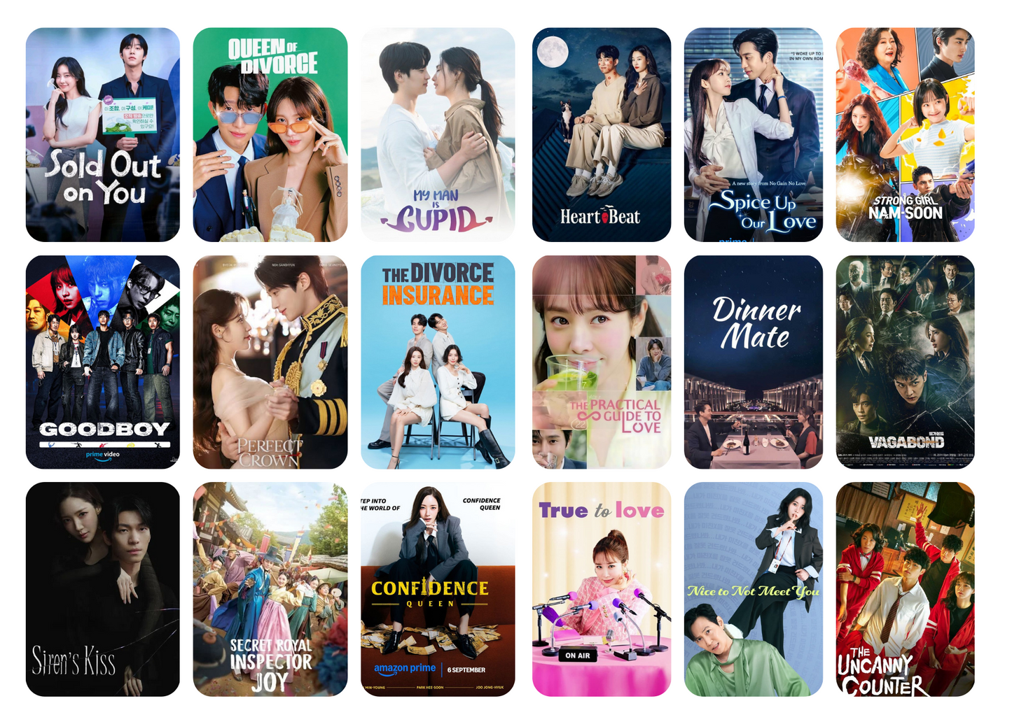 K-Drama Title Stickers