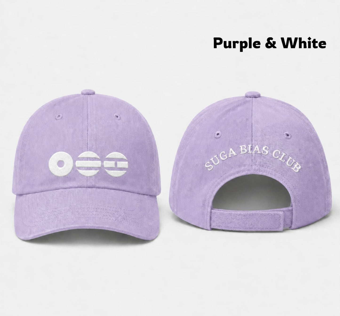 BTS Kpop Bias Club Baseball Cap, Adjustable & Fan Gift