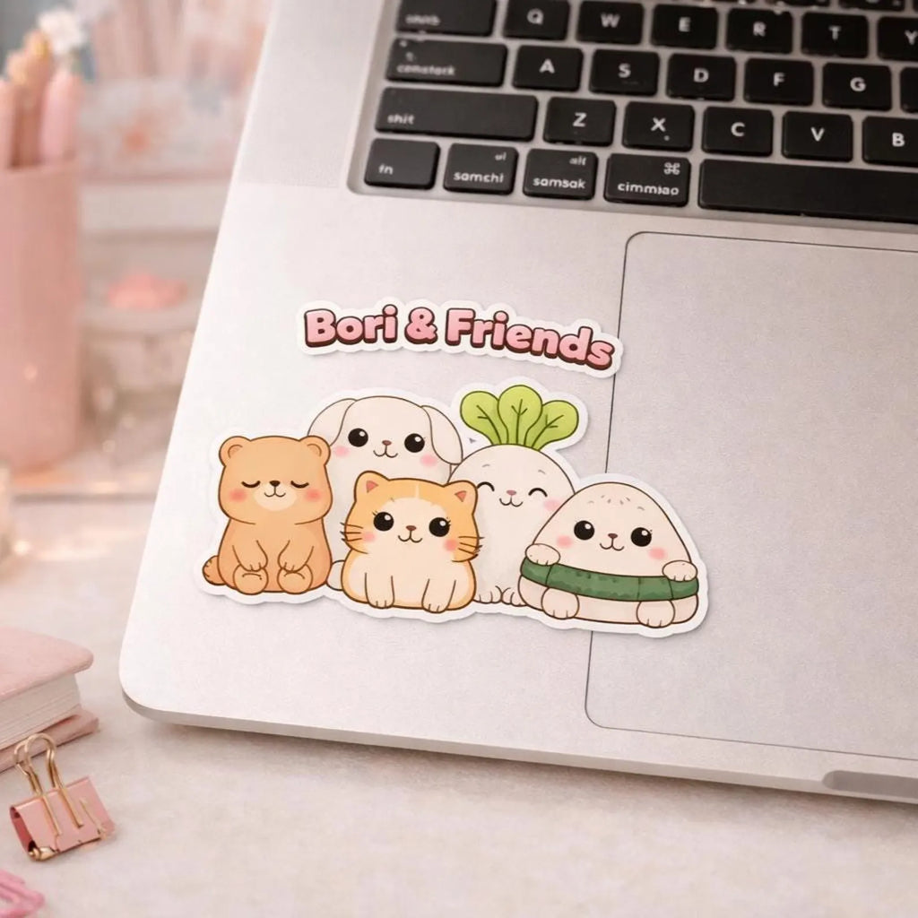 Bori & Friends Sticker Pack