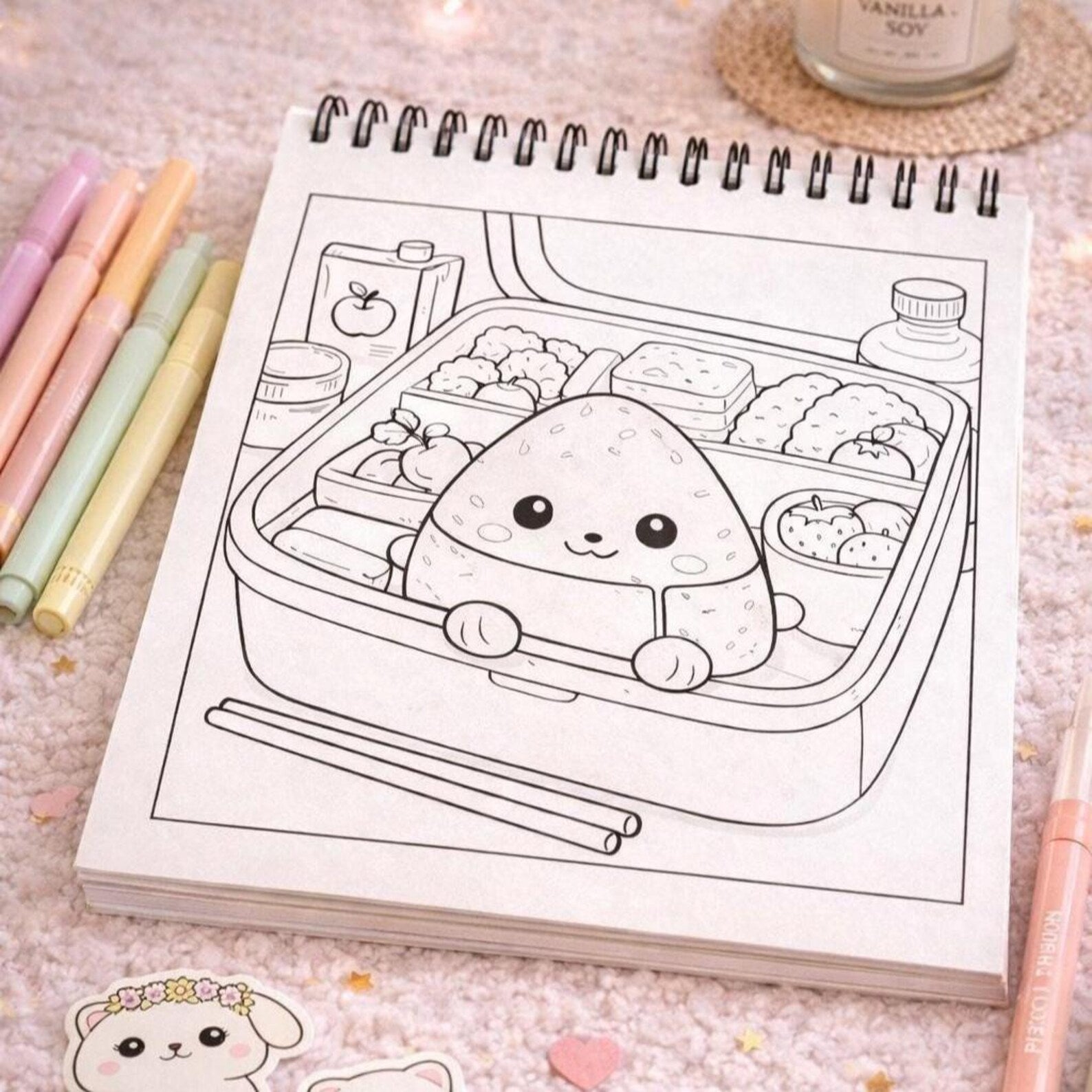 Bori & Friends Coloring Book