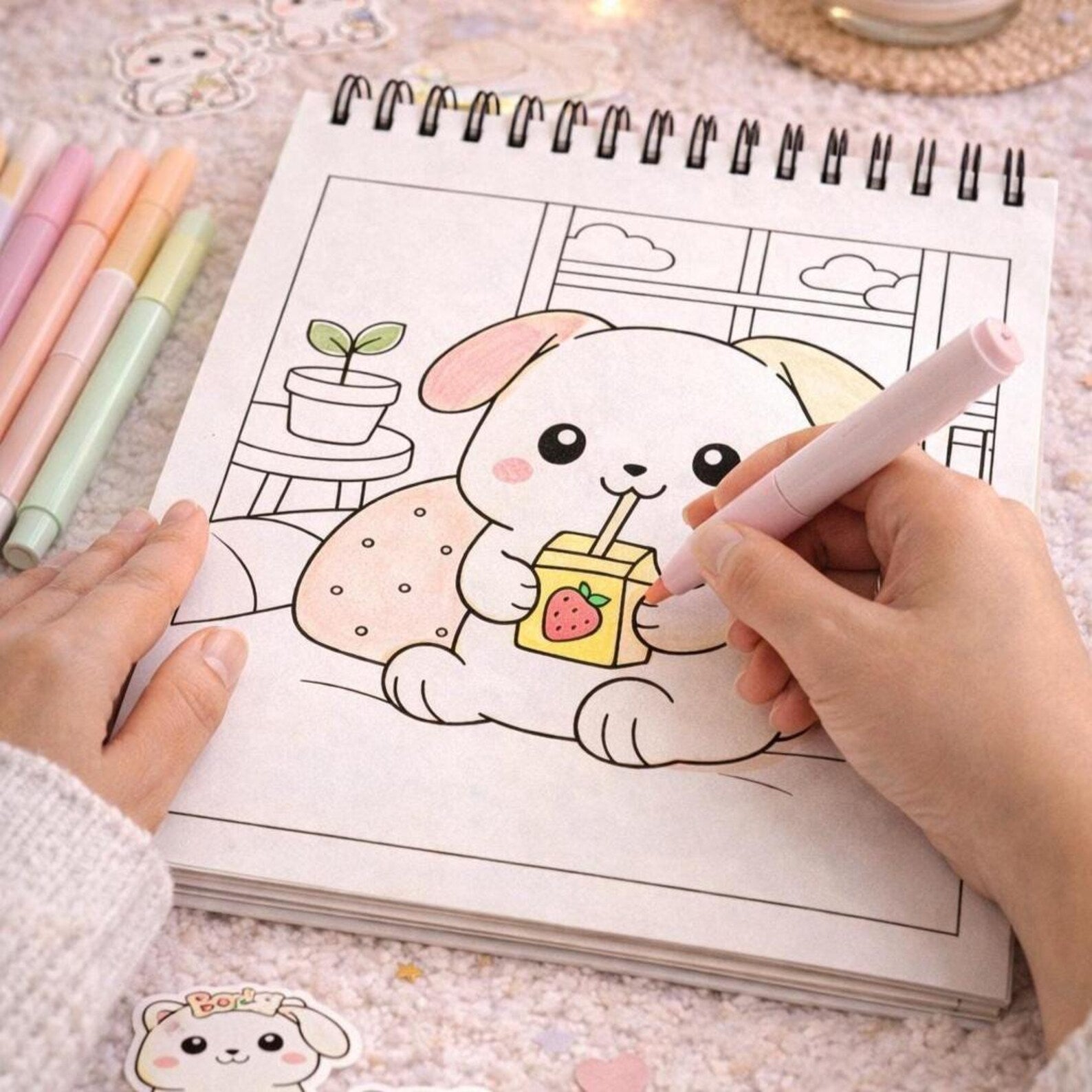 Bori & Friends Coloring Book