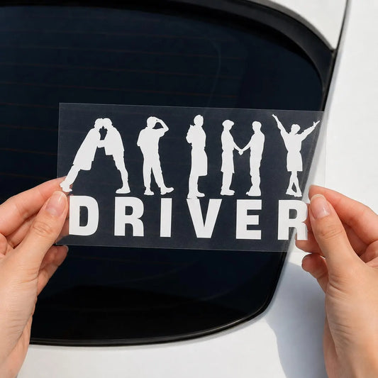 BTS Car Decal "Army Driver"