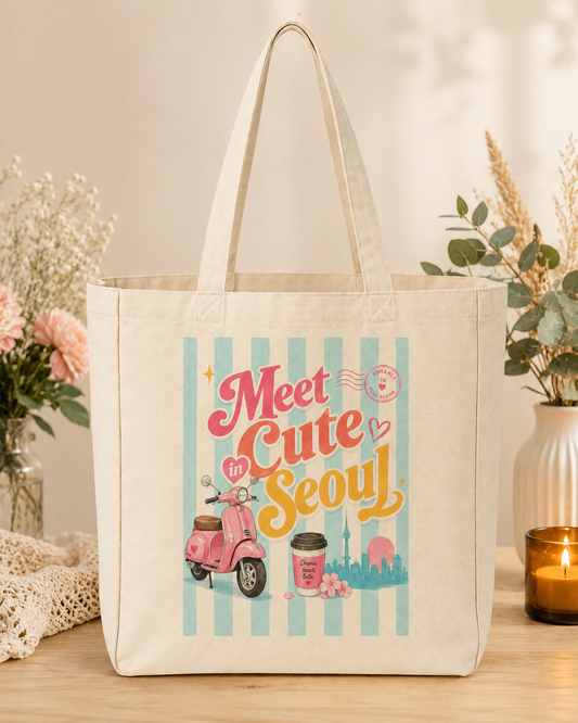 Meet Cute in Seoul Tote
